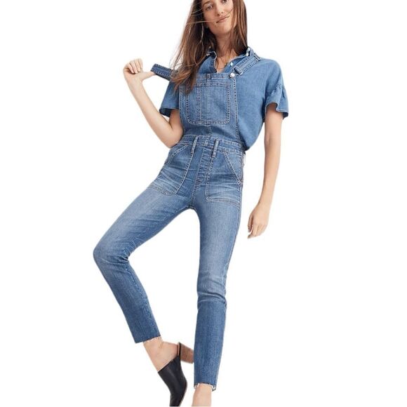 Madewell Skinny Overall in Kemp Wash - Picture 1 of 6